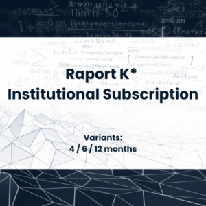 Subskrypcja Raportu K* – Institutional / Report K* – Institutional Subscription